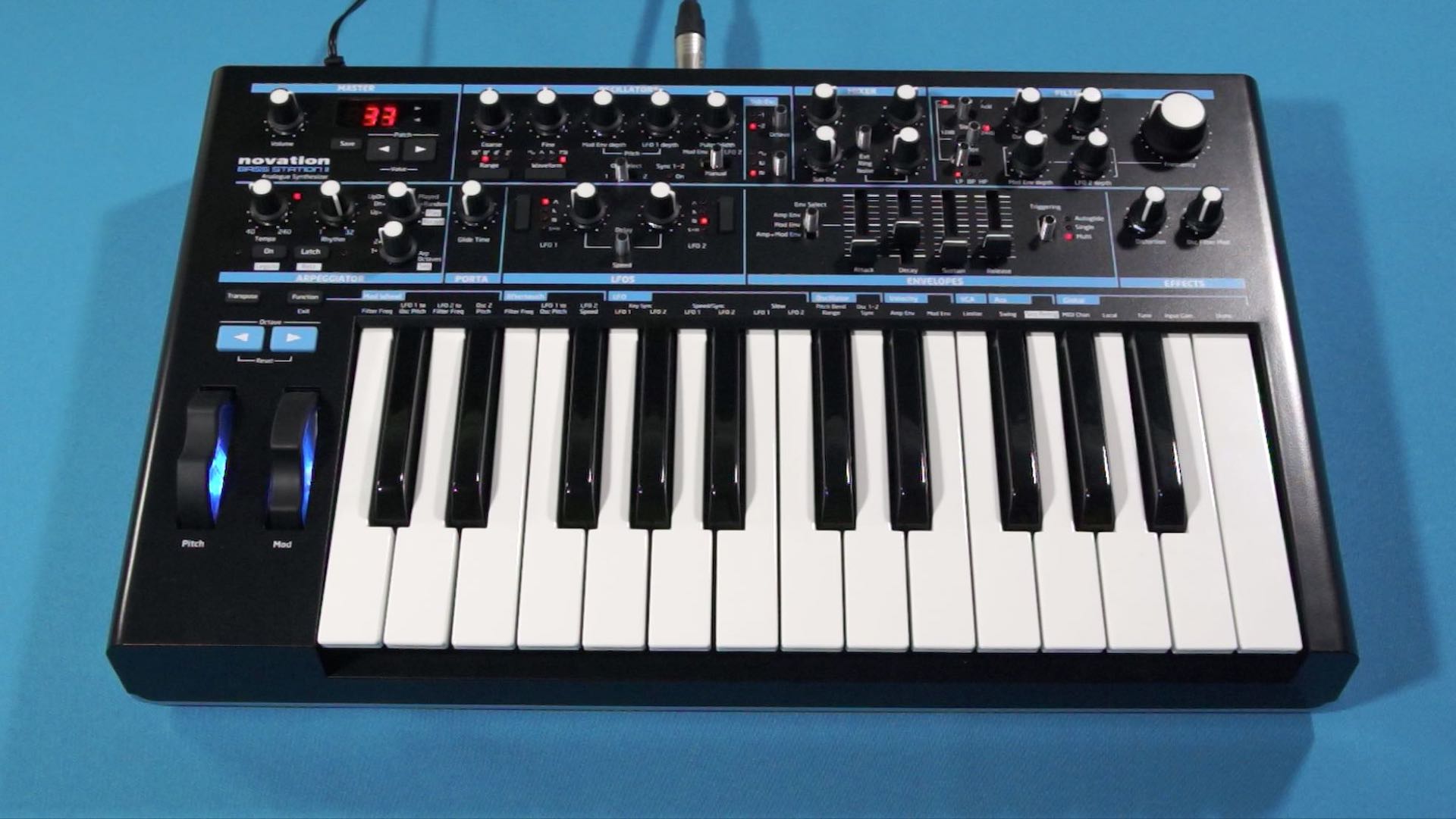 Novation Bass Station II synthesizer